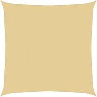 Berkfield Home Sun Shade Sail Sand 3x3 m 100% Polyester Oxford in Light Sand