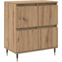 Berkfield Home Sideboard with Storage with Door Brown 60 x 35 x 70 cm Engineered wood