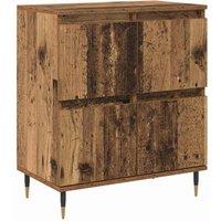 Berkfield Home Sideboard with Storage with Door Brown 60 x 35 x 70 cm Engineered wood
