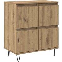 Berkfield Home Sideboard with Storage with Door Brown 60 x 35 x 70 cm Engineered wood