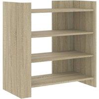 Berkfield Home Sideboard Sonoma Oak 73.5x35x75 cm Engineered Wood in Light Brown