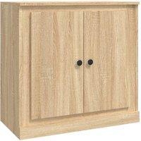 Berkfield Home Sideboard Sonoma Oak 70x35.5x67.5 cm Engineered Wood in Light Tan