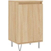 Berkfield Home Sideboard Sonoma Oak 40x35x70 cm Engineered Wood in Light Oak | Size: 40 x 35 x 70 cm