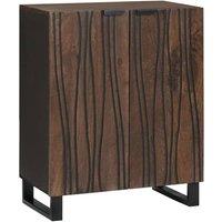 Berkfield Home Sideboard 60 x 33.5 x 75 cm Made from Solid Mango Wood in Brown
