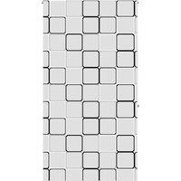 Berkfield Home Shower Roller Blind 130x240 cm Fabric Width 126 cm in White