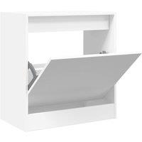 Berkfield Home Shoe Cabinet White 60x34x63.5 cm Engineered Wood