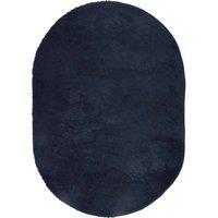 Berkfield Home Shaggy Rug High Pile NAVARRA Navy 300x200 cm Polyester | Size: Medium