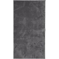 Berkfield Home Rug Short Pile Soft & Washable Anthracite 60x110 cm in Dark Grey | Size: 100 cm diameter