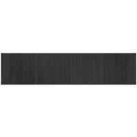 Berkfield Home Rug Rectangular Grey70x300 cm Bamboo in Dark Grey | Size: Medium