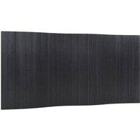 Berkfield Home Room Divider Grey 165x400 cm Bamboo in Dark Grey | Size: 165x400 cm