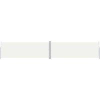 Berkfield Home Retractable Side Awning Cream 180x1000 cm
