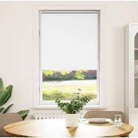 Berkfield Home Roller Blind Blackout White 80x150 cm Fabric Width 75.7 cm Polyester