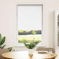 Berkfield Home Roller Blind Blackout White 80x130 cm Fabric Width 75.7 cm Polyester