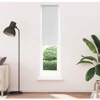 Berkfield Home Roller Blind Blackout White 60x230 cm Fabric Width 55.7 cm Polyester