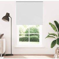 Berkfield Home Roller Blind Blackout White 120x210 cm Fabric Width 116.6 cm Polyester