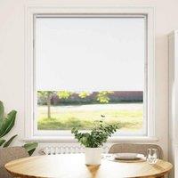 Berkfield Home Roller Blind Blackout White 100x150 cm Fabric Width 95.7 cm Polyester