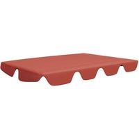 Berkfield Home Replacement Canopy for Garden Swing Terracotta 150/130x105/70cm in Burnt Orange | Size: 150/130x105/70 cm
