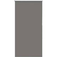 Berkfield Home Roller Blind Blackout Grey 80x150 cm Fabric Width 75.7 cm Polyester