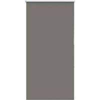 Berkfield Home Roller Blind Blackout Grey 75x130 cm Fabric Width 70.7 cm Polyester