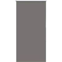 Berkfield Home Roller Blind Blackout Grey 70x150 cm Fabric Width 65.7 cm Polyester