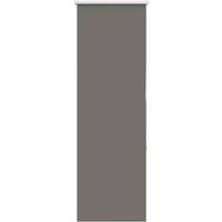 Berkfield Home Roller Blind Blackout Grey 50x130 cm Fabric Width 45.7 cm Polyester