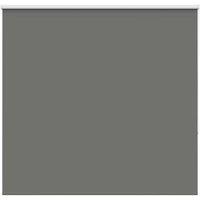 Berkfield Home Roller Blind Blackout Grey 160x150 cm Fabric Width 156.6 cm Polyester
