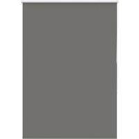 Berkfield Home Roller Blind Blackout Grey 100x150 cm Fabric Width 95.7 cm Polyester