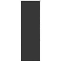 Berkfield Home Roller Blind Blackout Black 40x130 cm Fabric Width 35.7 cm Polyester
