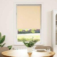Berkfield Home Roller Blind Blackout Beige 85x150 cm Fabric Width 80.7 cm Polyester