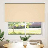 Berkfield Home Roller Blind Blackout Beige 160x175 cm Fabric Width 156.6 cm Polyester