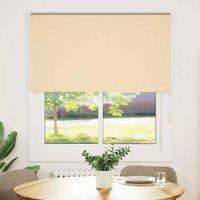 Berkfield Home Roller Blind Blackout Beige 120x175 cm Fabric Width 116.6 cm Polyester