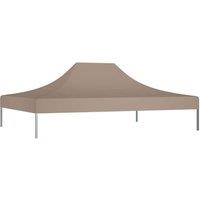 Berkfield Home Party Tent Roof 4x3 m Taupe 270 g/m