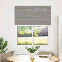 Berkfield Home Pleated Blind Anthracite 110x150 cm Fabric Width 109.4 cm Polyester in Grey