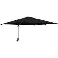 Berkfield Home Patio Umbrella Black Polyester, Steel Large Tiltable