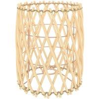 Berkfield Home Lamp Shade 23x28 cm Wicker in Natural | Size: 23x28 cm