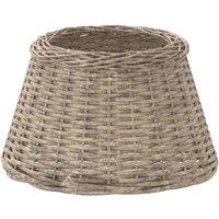 Berkfield Home Lamp Shade Brown 45x28 cm Wicker in Tan | Size: 45x28 cm