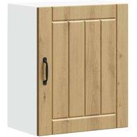 Berkfield Home Kitchen Wall Cabinet Lucca Artisan Oak Engineered Wood in Light Oak