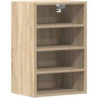 Berkfield Home Hanging Cabinet Sonoma Oak 40x29.5x60 cm Engineered Wood in Light Brown