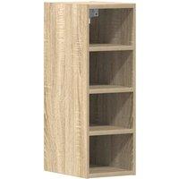 Berkfield Home Hanging Cabinet Sonoma Oak 20x29.5x60 cm Engineered Wood in Light Brown