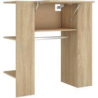 Berkfield Home Hallway Cabinet Sonoma Oak 97.5x37x99 cm Engineered Wood in Light Brown