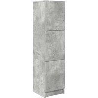 Berkfield Home Grey Sideboard Concrete grey Particle board Large Sideboard