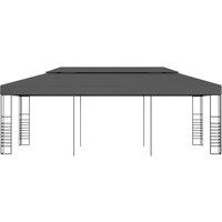 Berkfield Home Gazebo Marquee 3x6 m Anthracite in Dark Grey