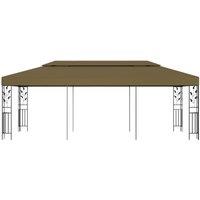 Berkfield Home Gazebo 6x3 m Taupe 180 g/m