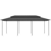 Berkfield Home Gazebo 600x298x270 cm Anthracite in Charcoal | Size: 600 x 298 x 270 cm