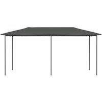 Berkfield Home Gazebo 3x6x2.6 m Anthracite 160 g/m in Charcoal