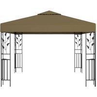 Berkfield Home Gazebo 3x3 m Taupe 180 g/m