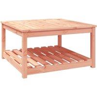 Berkfield Home Garden Table 82.5x82.5x45 cm Solid Wood Douglas in Light Brown