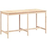 Berkfield Home Garden Table 203.5x90x110 cm Solid Wood Pine in Natural