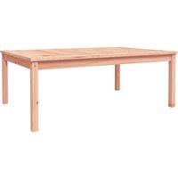 Berkfield Home Garden Table 121x82.5x45 cm Solid Wood Douglas in Light Tan
