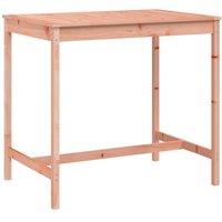 Berkfield Home Garden Table 121x82.5x110 cm Solid Wood Douglas in Light Tan